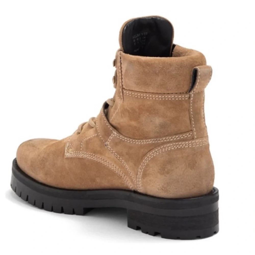 All Saints Paulina‎ Lug Sole Combat Boot - Picture 6 of 6